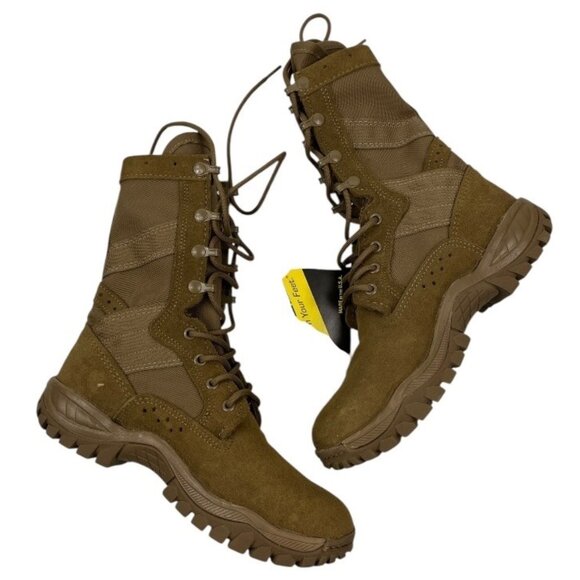 Belleville Army Combat Boots Ultra- Assault Coyote Size 5 Men/7 Women Wide - Picture 1 of 14